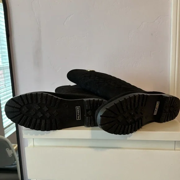 Tommy Hilfiger Black Quilted Winter Boots - Picture 7 of 7